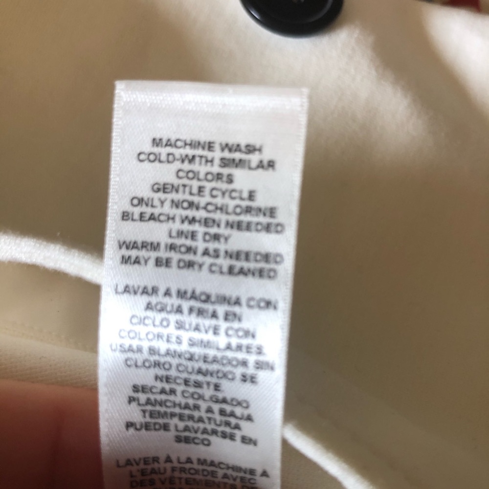 WHBM Cream Blazer/Jacket - Picture 9 of 9